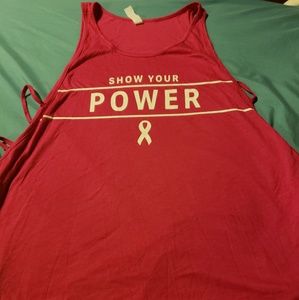 NWOT! Under Armour Breast cancer awareness tank